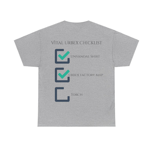 Unvandal x The Urbex Factory Checklist Shirt