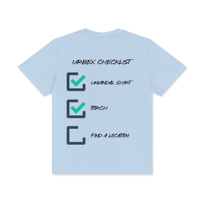 Urbex Checklist shirt