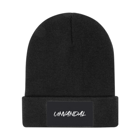 Unvandal Black Beanie